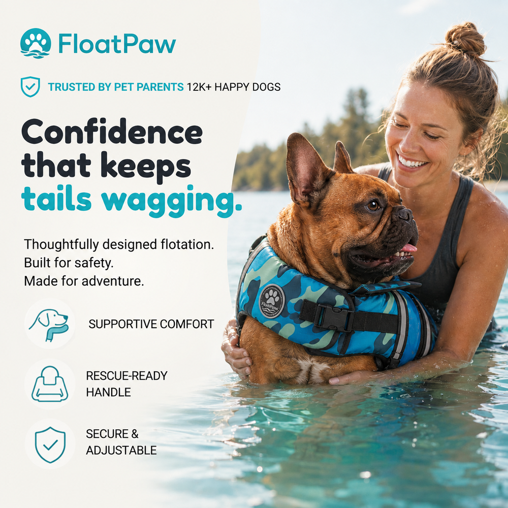 FloatPaw™ — Dog Water Vest photo 2