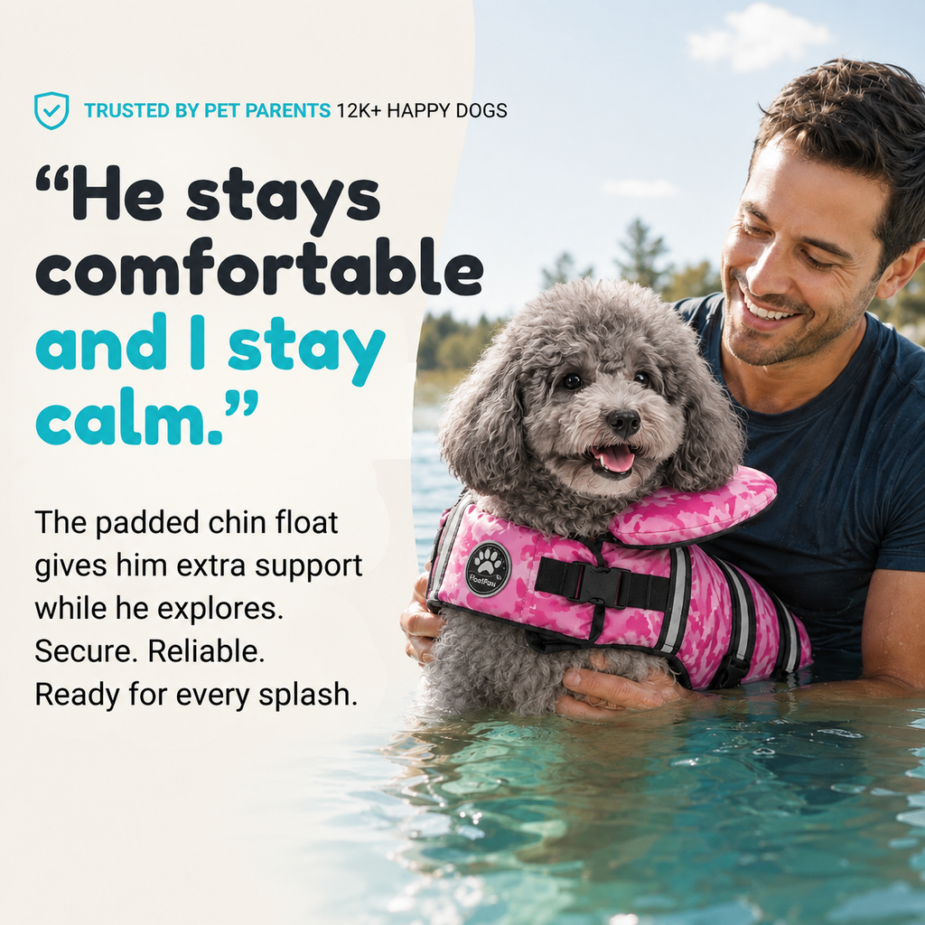 FloatPaw™ - Dog Water Vest - 2 Pack
