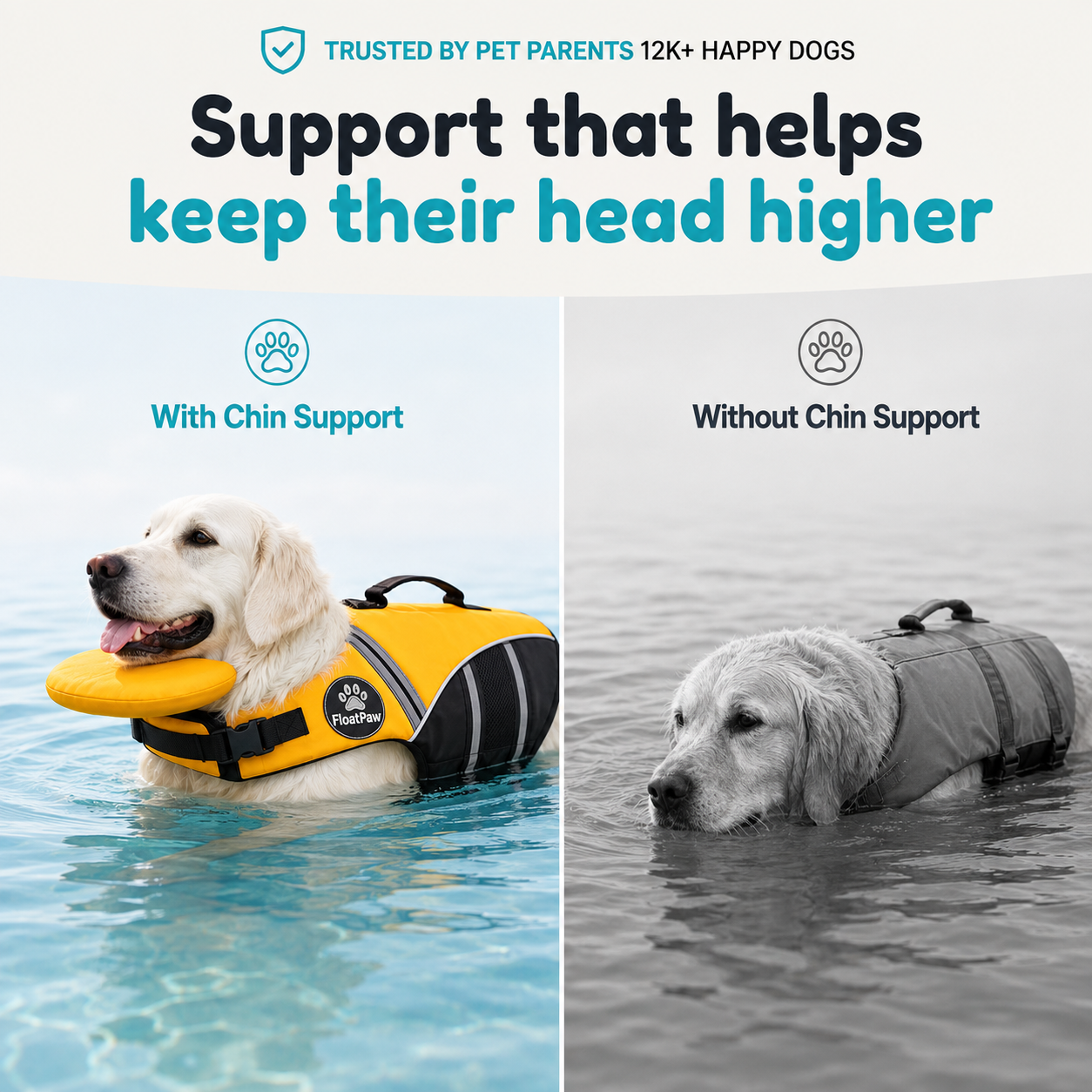 FloatPaw™ - Dog Water Vest - 2 Pack